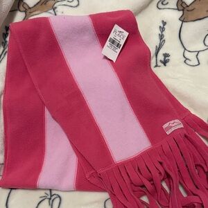 The Children's Place Pink Striped Scarf with Fringe